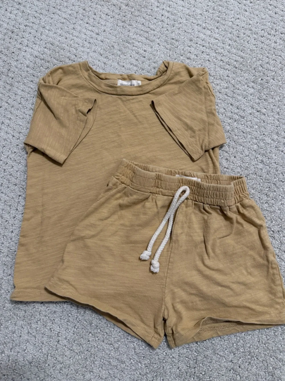 Winnie + Crew Cotton Shorts Set - 3T